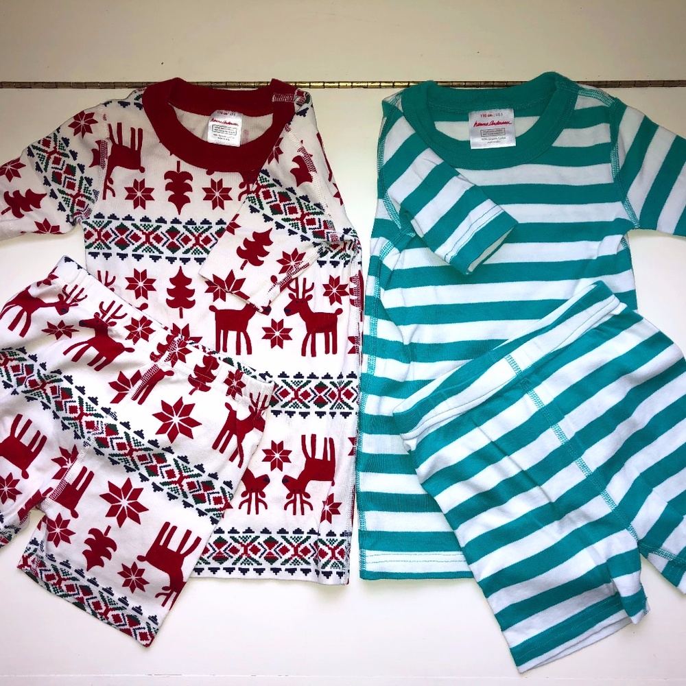 Hanna Andersson short john pajamas